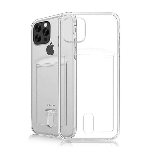 Silikonikotelo ja korttipaikka Apple iPhone 15 Pro Max