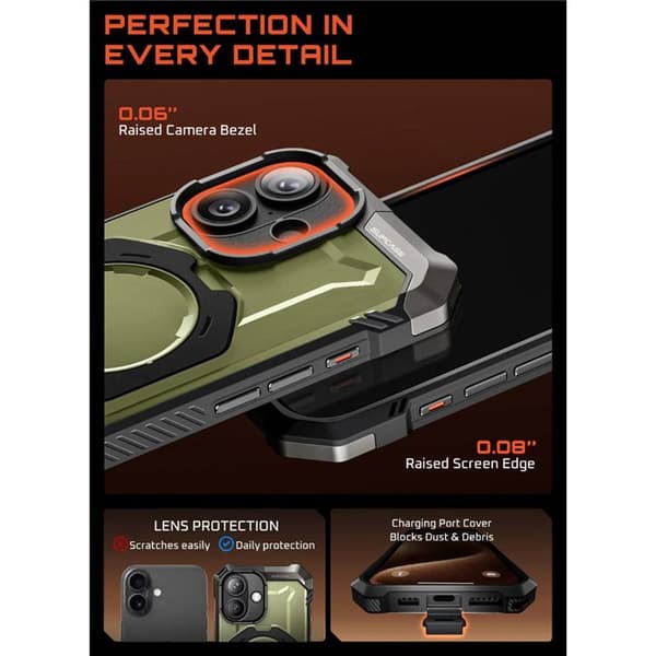 SUPCASE UB Grip deksel til Apple iPhone 17 - Guldan