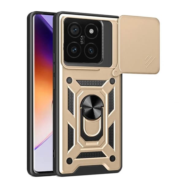 Jazz 3i1 deksel til Xiaomi 14T Pro - Gull