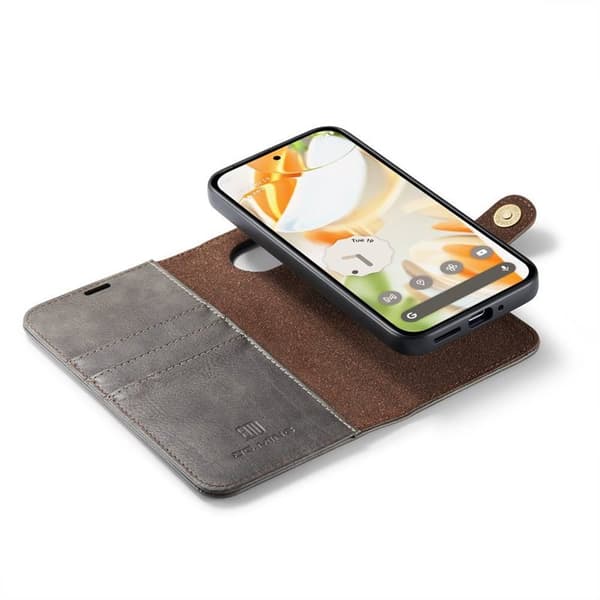 Wallet DG-Ming 2i1 til Google Pixel 9 - GrÃ¥
