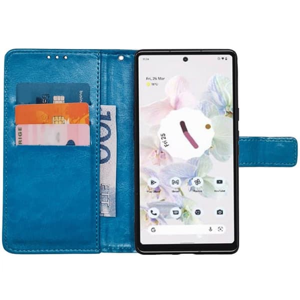 Wallet cover 3-kort til Google Pixel 7 Pro - LyseblÃ¥