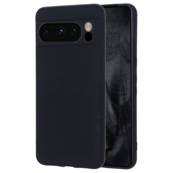 Liquid silikondeksel til Google Pixel 8 Pro - Svart