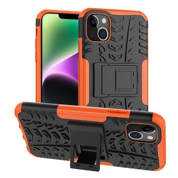 Stødbestandigt cover med stativ til Apple iPhone 14 Plus -