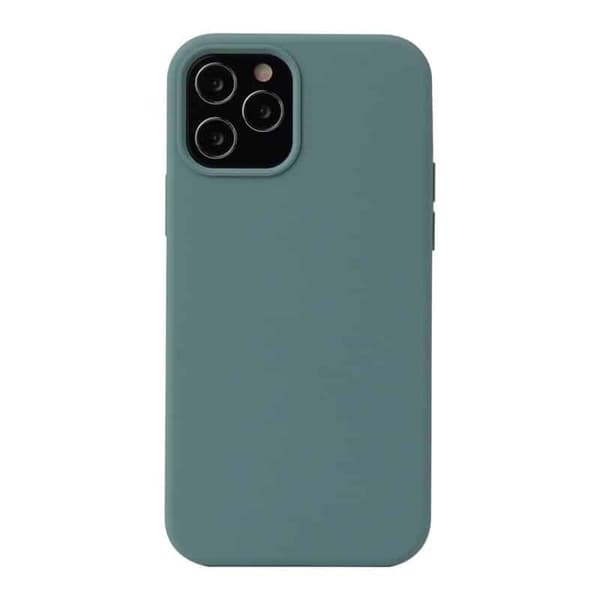 Liquid silikon deksel til Apple iPhone 13 Pro Max - Pine Green