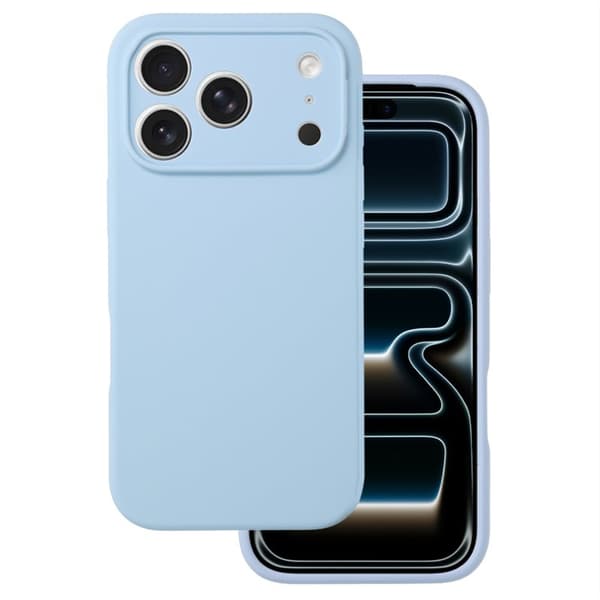 Silicone Lite Case til Apple iPhone 17 Pro - Baby blue