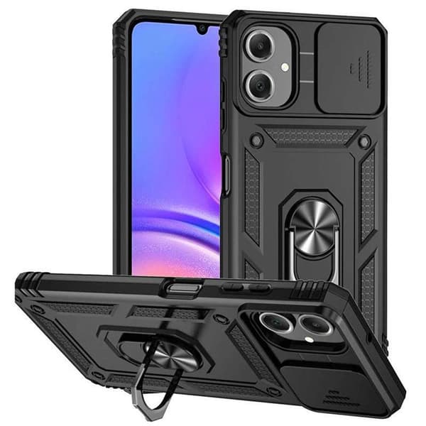 Jazz 3i1 cover til Samsung Galaxy A07 4G - Sort