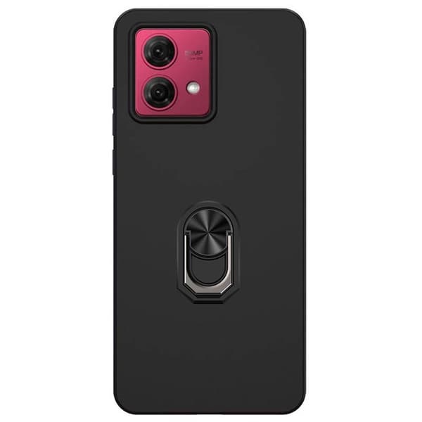 TPU ringdeksel til Motorola Moto G84 - Sort