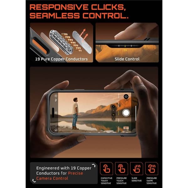 SUPCASE UB Grip deksel til Apple iPhone 17 Pro - Coral