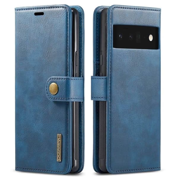 Wallet DG-Ming 2i1 til Google Pixel 6 Pro - Blå