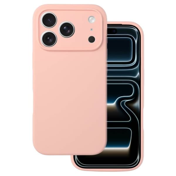 Silicone Lite Case til Apple iPhone 17 Pro Max - Peach