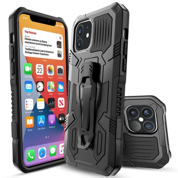 Støtsikkert deksel 3in1 til Apple iPhone 12 Mini (5.4")