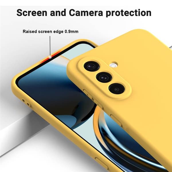 Liquid silikondeksel til Samsung Galaxy S26 - Gul