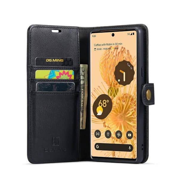 Wallet DG-Ming 2i1 til Google Pixel 8 Pro - Sort