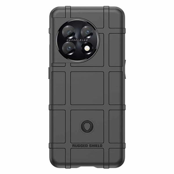 Rugged Shield cover til OnePlus 11 - Sort