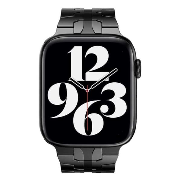 Iron Man Rustfrit StÃ¥l Urrem til Apple Watch 5 (40mm) - Sort