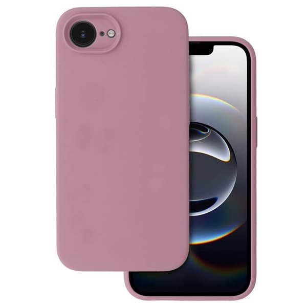 Silicone Lite Case till Apple iPhone 16e - Vintage plum