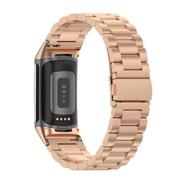 Klokkereim rustfritt stÃ¥l til Fitbit Charge 5 - Rose