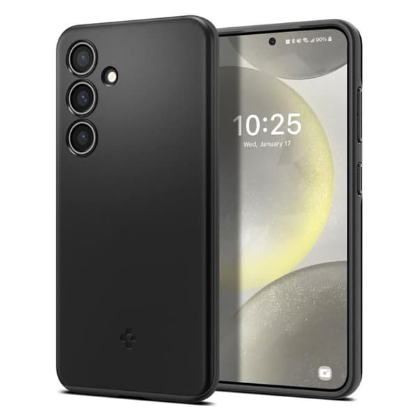 Spigen Thin Fit deksel til Samsung Galaxy S24 - Svart