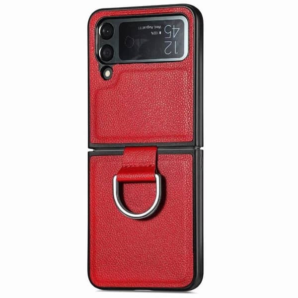 Ring deksel til Samsung Galaxy Z Flip 4 - Rød