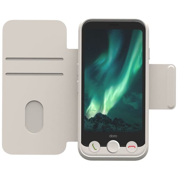 Mobilfodral till Doro Aurora A10 - Bone