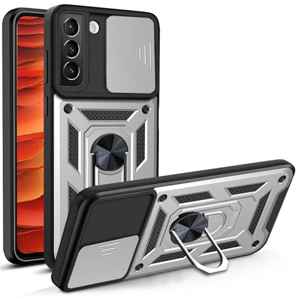 Jazz 3i1 cover til Samsung Galaxy S22 - Sølv