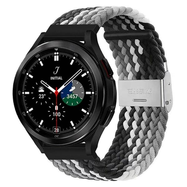 Flettet Elastisk urrem til Samsung Galaxy Watch 4 Classic (46mm)