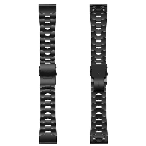 Oracle Titanium Urrem til Garmin Instinct 3 (50mm) - Sort