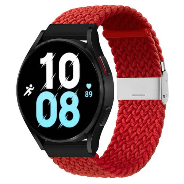 Flettet Elastisk urrem til Samsung Galaxy Watch 5 (44mm) - MÃ¸rk