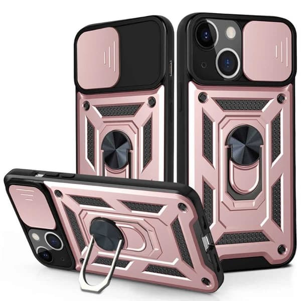 Jazz 3i1 cover til Apple iPhone 15 Plus - Rose
