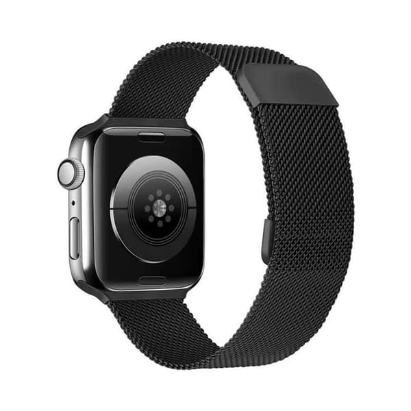 Split milanese urrem til Apple Watch 8 (41mm) - Sort