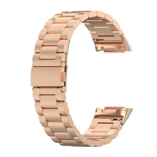 Urrem rustfrit stÃ¥l til Fitbit Charge 5 - Rose