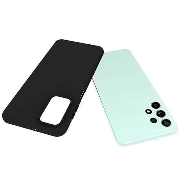 Silikone cover til Samsung Galaxy A23 5G - Sort