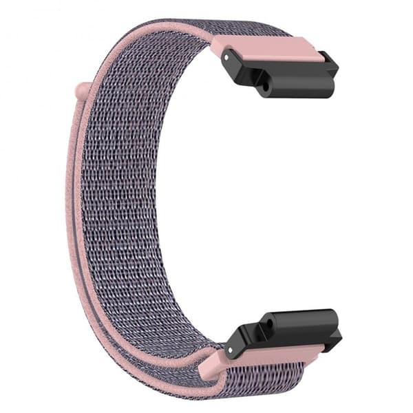 Nylon urrem til Garmin Forerunner 735XT - Pink Sand