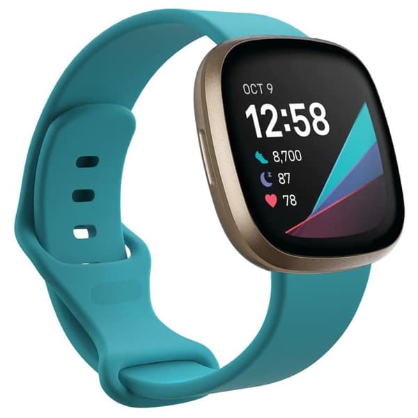 Sport Kellon ranneke Fitbit Sense - Mint