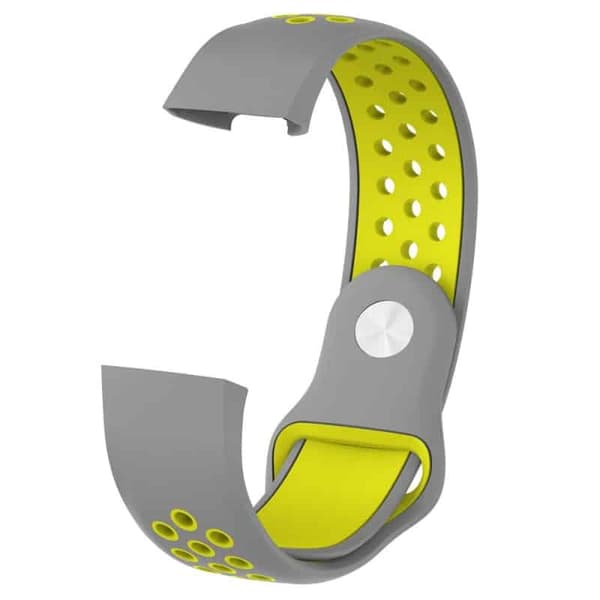 EBN Sport urrem til Fitbit Charge 3 - GrÃ¥ / gul