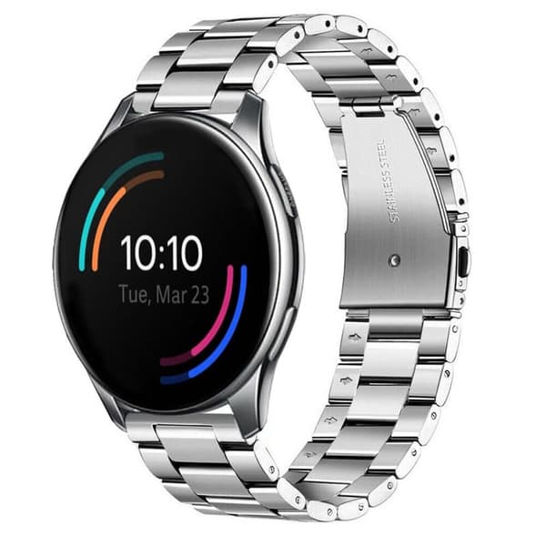 Urrem rustfrit stÃ¥l til OnePlus Watch - SÃ¸lv