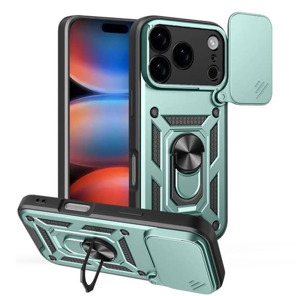 Jazz 3i1 cover til Apple iPhone 17 Pro - Mint