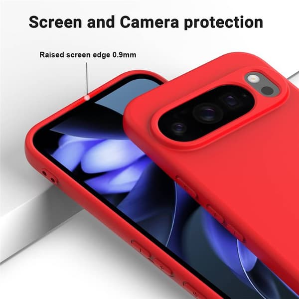 Liquid silikone cover til Google Pixel 11 Pro - Rød