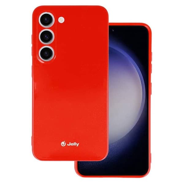 Jelly Case til Samsung Galaxy S23 - Rød