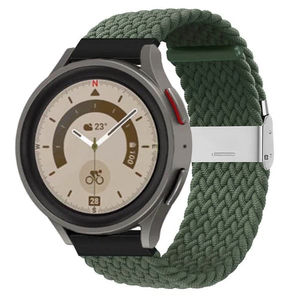 Flettet Elastisk urrem til Samsung Galaxy Watch 5 Pro (45mm) -
