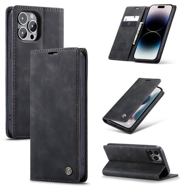 CaseMe mobilcover 013 til Apple iPhone 14 Pro Max - Sort