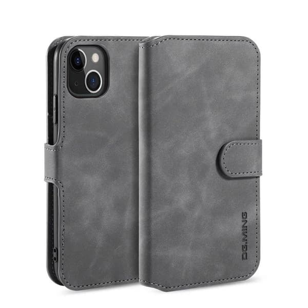 DG-Ming mobilfodral 3-kort till Apple iPhone 14 Plus - GrÃ¥
