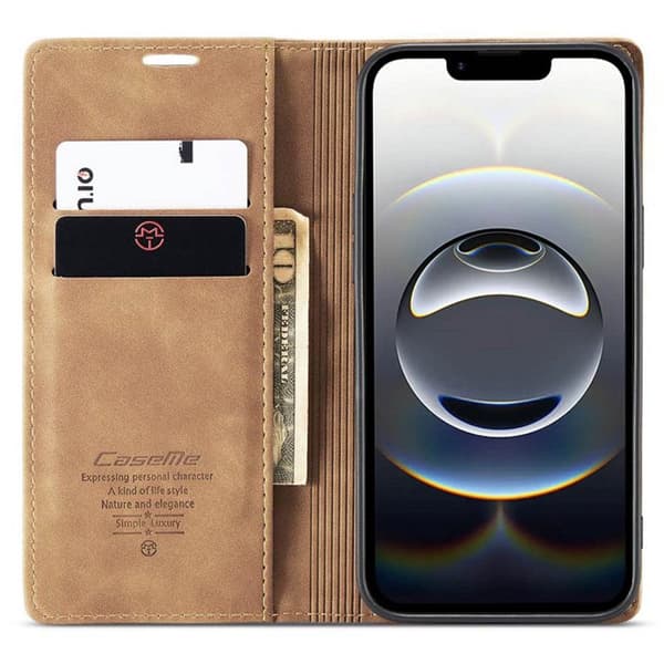 CaseMe mobildeksel 013 til Apple iPhone 17e - Brun