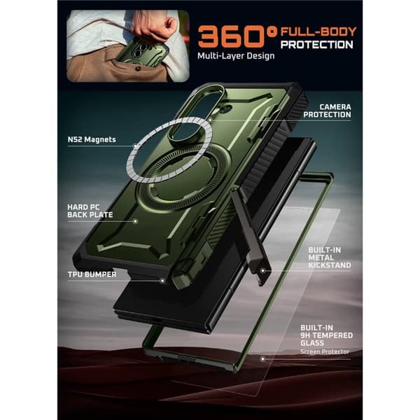 SUPCASE UB Grip deksel til Samsung Galaxy Z Fold 7 - Guldan