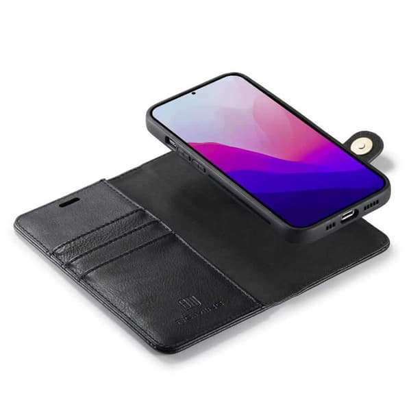 Wallet DG-Ming 2i1 til Apple iPhone 15 Pro - Sort