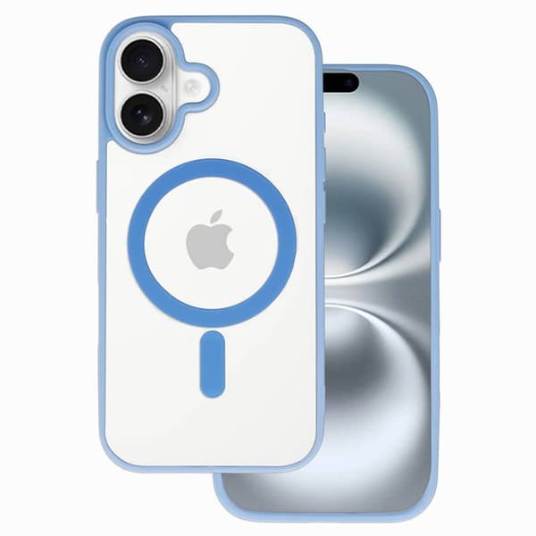 Acrylic MagSafe deksel til Apple iPhone 17 - Sierra Blue