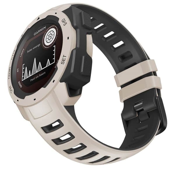 Twin Sport urrem til Garmin Instinct 2 - Beige/sort