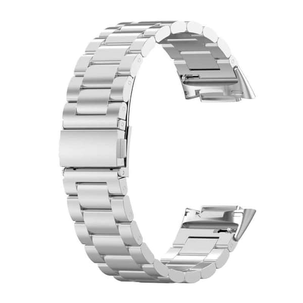 Rustfrit stÃ¥l urrem til Fitbit Charge 5 - sÃ¸lv