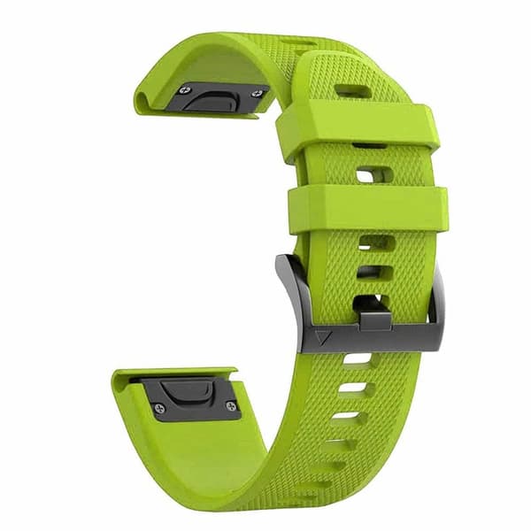 Urheilu kellon ranneke easyfit Garmin Forerunner 970 - Lime