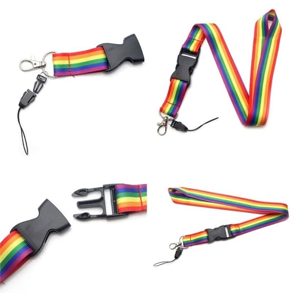 Nyckelband Pride - Rainbow